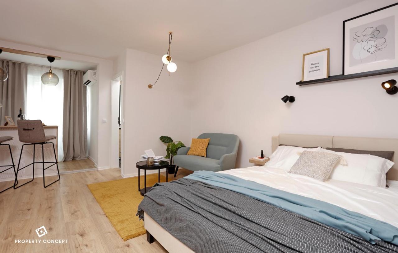 Bright & Relaxing Stay Studio Boekarest Buitenkant foto