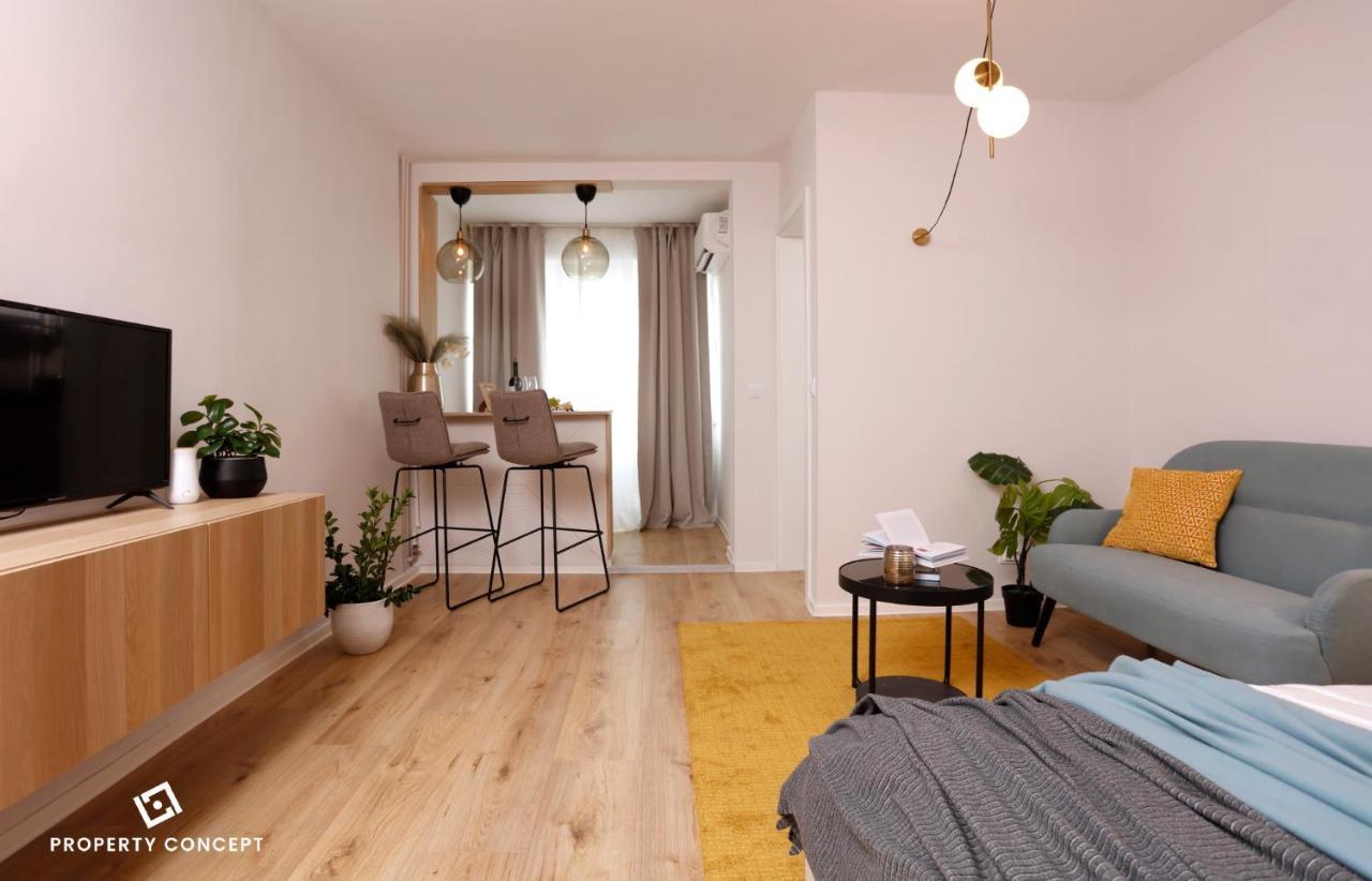 Bright & Relaxing Stay Studio Boekarest Buitenkant foto